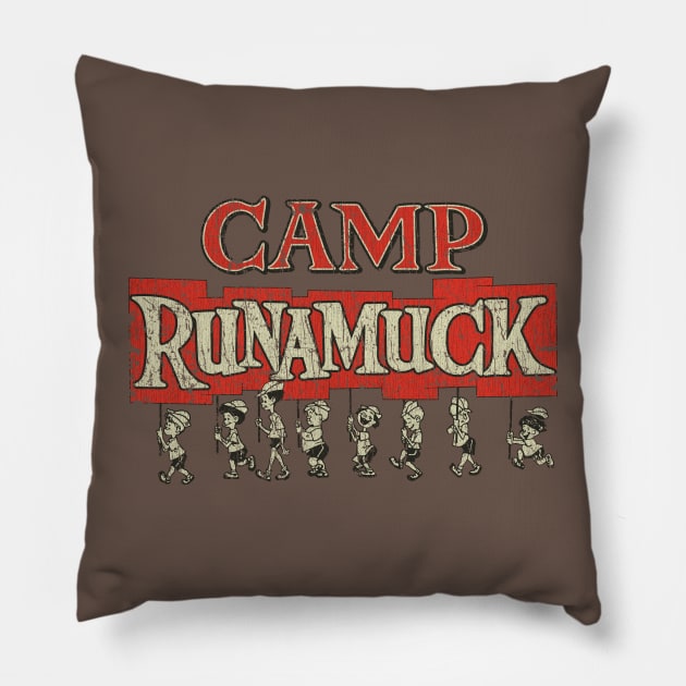 Camp Runamuck 1965 Pillow by JCD666