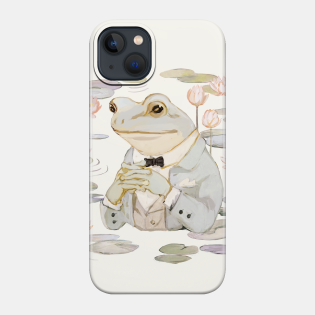 The Gentleman Frog - Frog - Phone Case