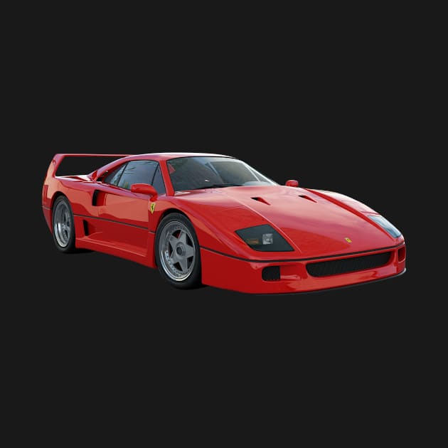 Ferrari F40 by kawaii_shop