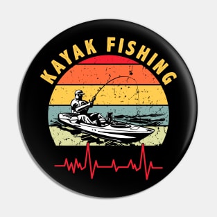 Kayak Fishing Pin