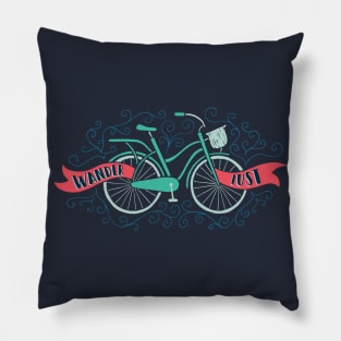Wanderlust Bicycle Pillow