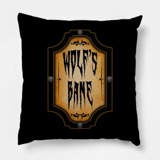 WITCHERY POTIONS 12 - WOLF'S BANE Pillow