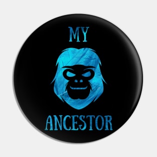 Great Looking Blue Monkey Ancestor Pin