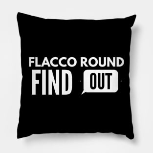 joe flacco round find out 1 Pillow