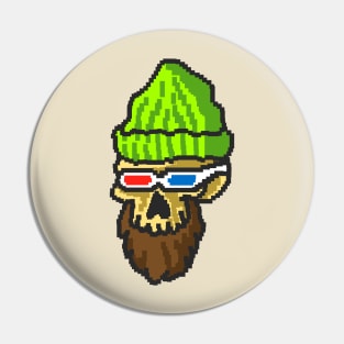 Funky Skull Pin