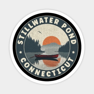 Stillwater Pond Connecticut Sunset Magnet