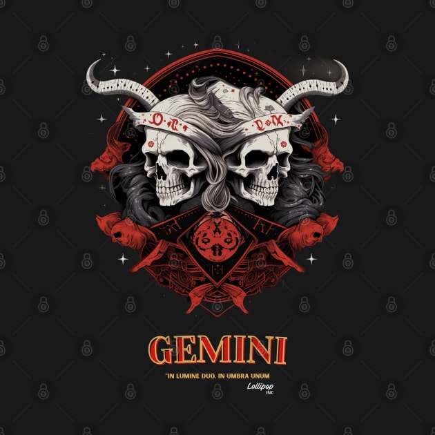 Dark Zodiac Gemini: The Duality Within by LollipopINC