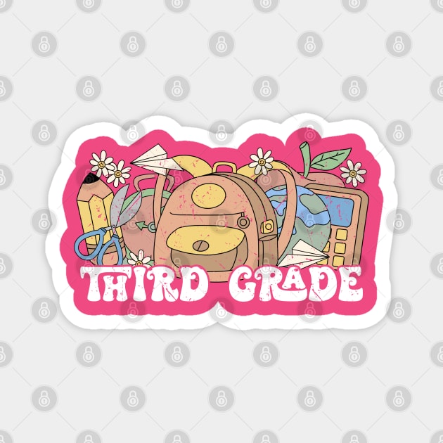 Third grade Magnet by Zedeldesign