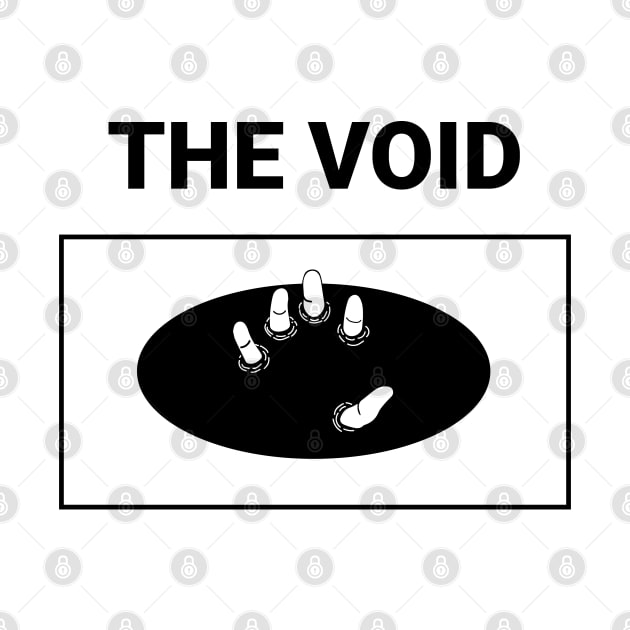 The Void - Illustration - White by Vortexspace