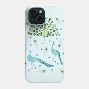 Peacocks Phone Case