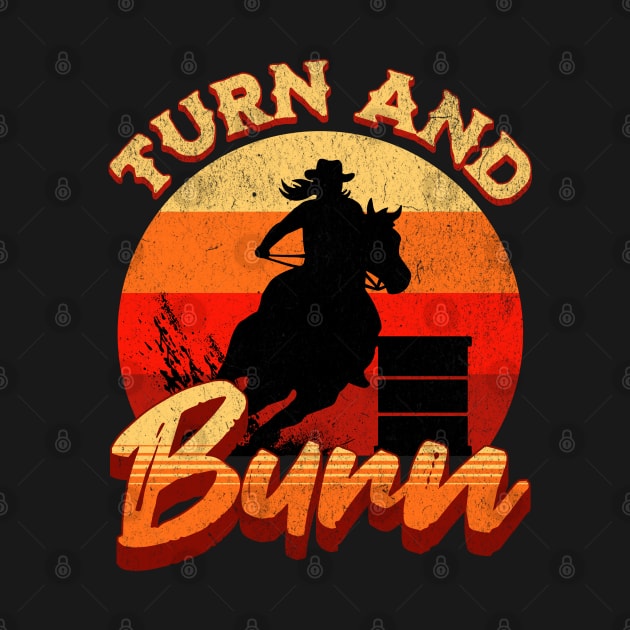 Turn and Burn Barrel Racing by BankaiChu