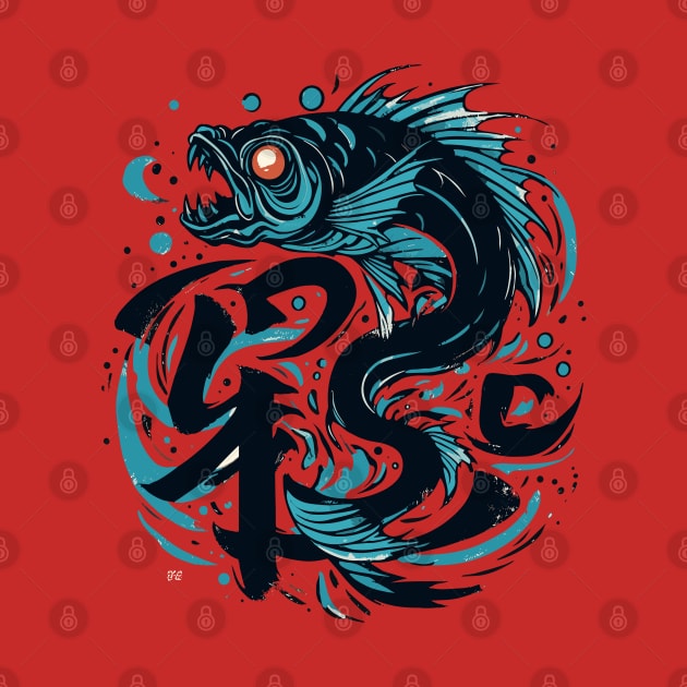 Horror fish japan by Evgmerk