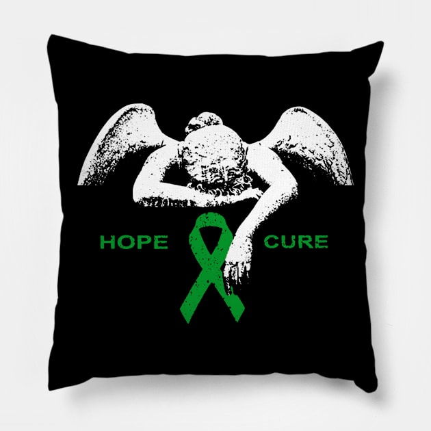 Mental Illness Awareness Hope Cure Pillow by KHANH HUYEN