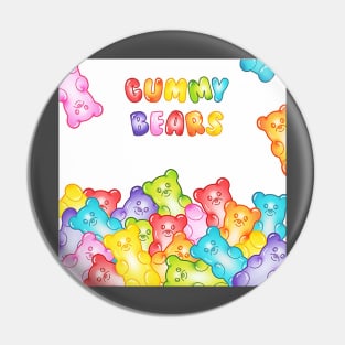 Gummy bears Pin