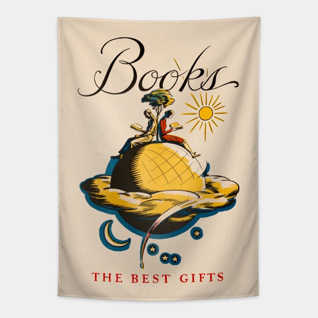 Books - The Best Gifts Tapestry by RockettGraph1cs