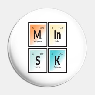 Minsk of Elements Pin