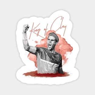 King of Clay Magnet