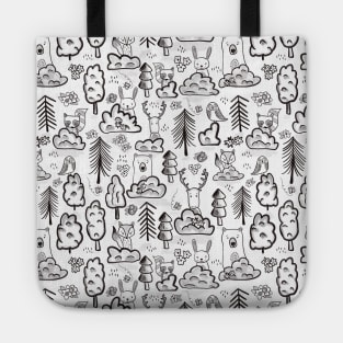 Woodland Animals Tote