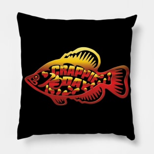 Crappie Day Pillow