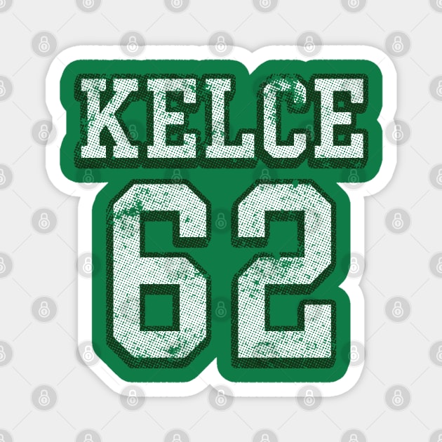 Jason Kelce Jersey (back Print) Magnet by Trendsdk