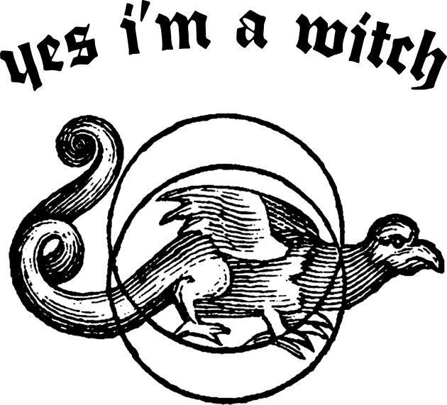 Yes I'm A Witch ///// Humorous Witchy Typography Design Kids T-Shirt by DankFutura