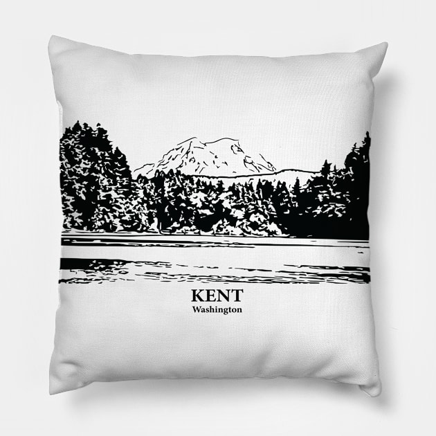 Kent - Washington Pillow by Lakeric