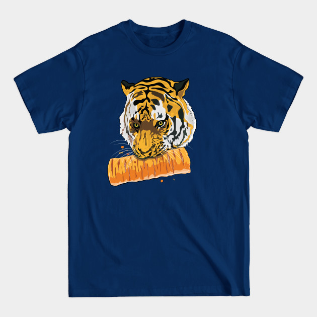 Discover Tiger Eating Greggs - Gregg - T-Shirt