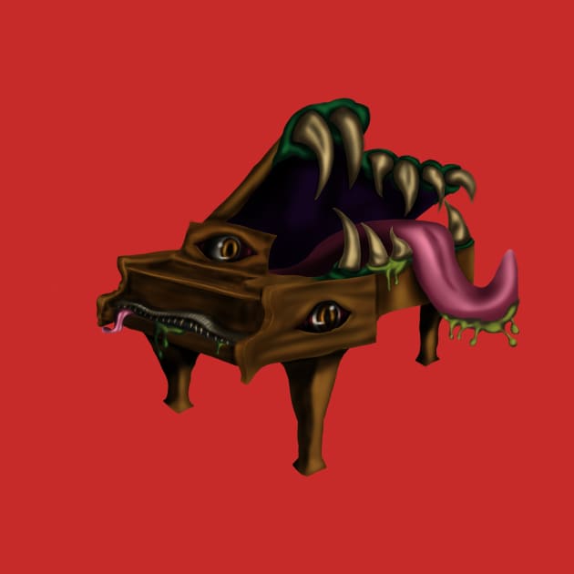 The Piano Mimic by Bea DnD