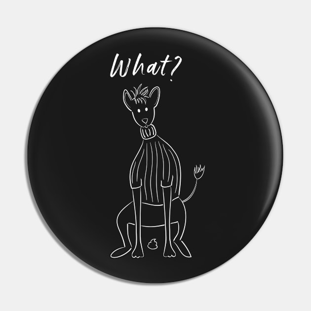 Pooping Dog - What? Pin by whyitsme