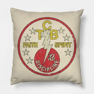 TCB Faith Spirit Discipline 1973 Pillow