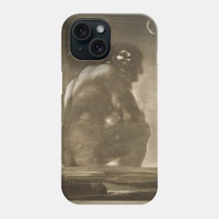 Seated Giant by Francisco Goya Phone Case