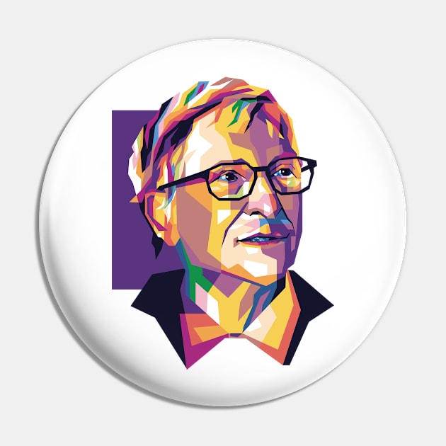 Bill Gates Pin by ESENTIAL-AF