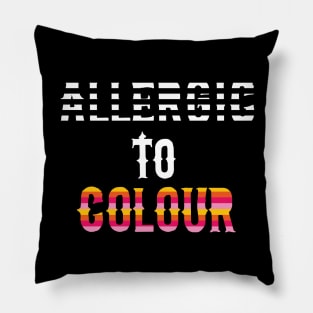 Wednesday | Allergic to Colour | Jenna Ortega Pillow