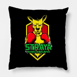 Straya Boxing Kangaroo Pillow