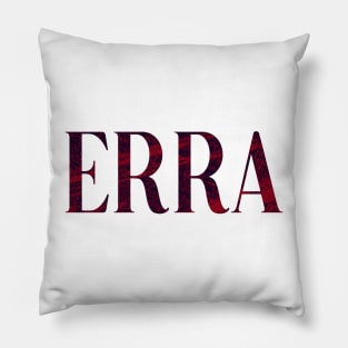 Erra - Simple Typography Style Pillow