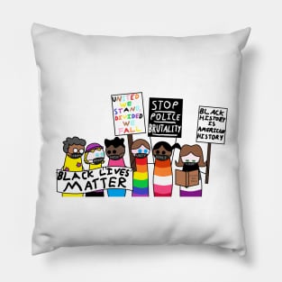 Queer-Coded Comic: Black Lives Matter Pillow