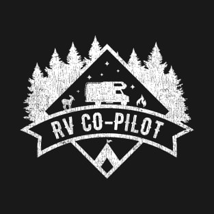 Motorhome Travel Vacation Present RV Co-Pilot T-Shirt