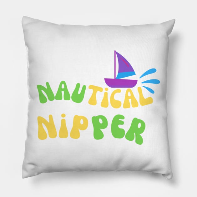 Nautical Nipper Pillow by MyriadNorfolk