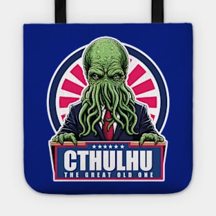 Vote Cthulhu D02 Tote