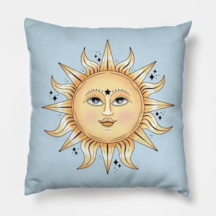 Bohemian sun Pillow