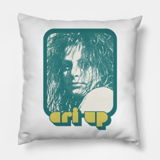 Ari Up ////// Retro Aesthetic Fan Design Pillow