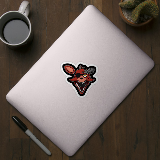 Foxy five nights ( fnaf ) art Sticker for Sale by Star S2 Arts