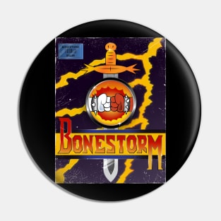 Bonestorm Cover Vintage Pin