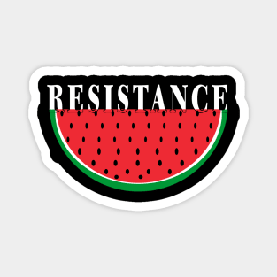 RESISTANCE Watermelon - Back Magnet