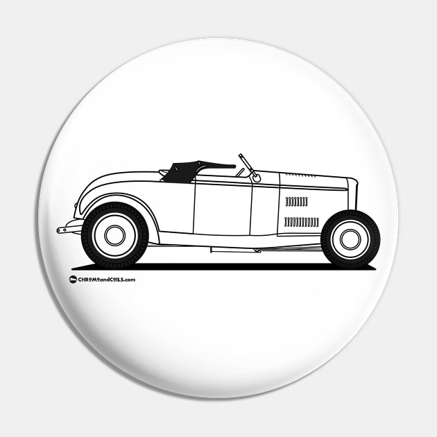 32 Roadster - Dark Version Pin by CC I Design