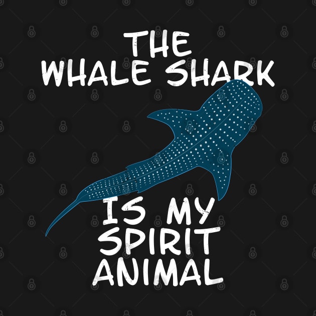 The whale shark is my spirit animal by NicGrayTees