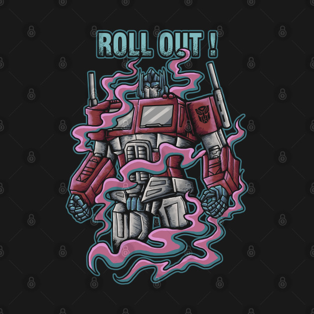 Disover Roll Out - Transformers Optimus Prime - T-Shirt