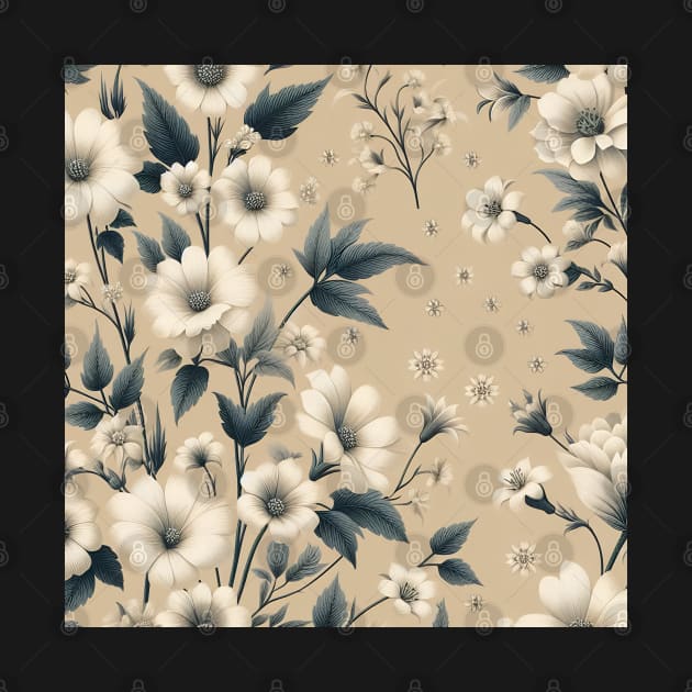 White Flowers by Jenni Arts