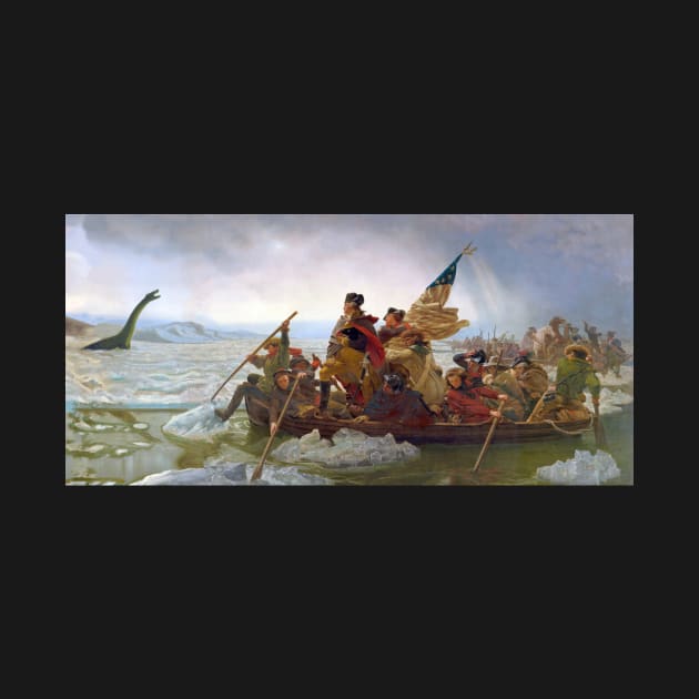 George Washington & The Sea Monster by Nordur Designs