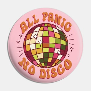 All Panic No Disco Pin